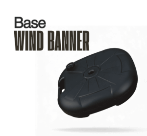 Base wind banner