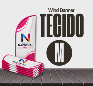 Tecido Wind Banner M